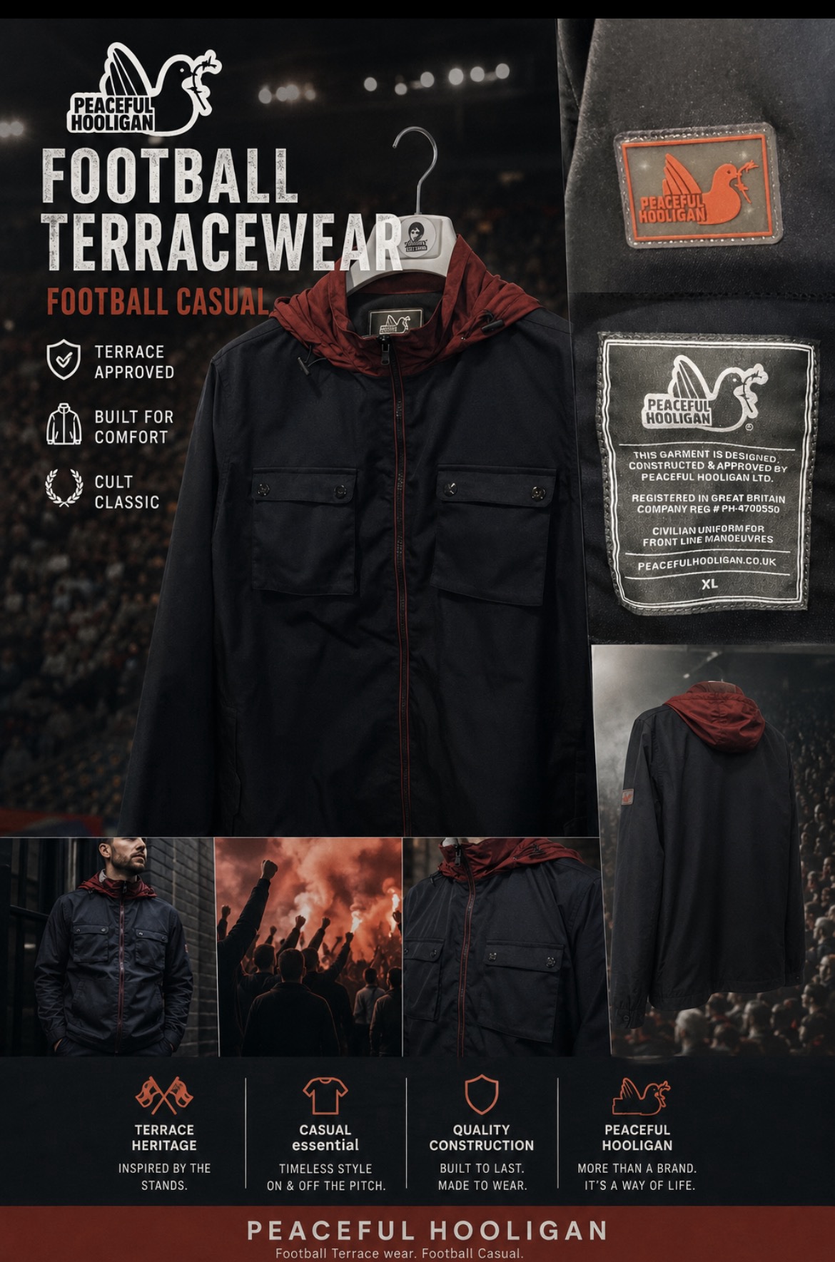 Peaceful Hooligan Jacket